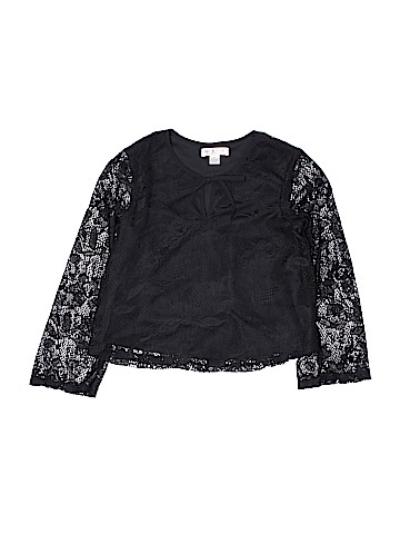 Zoe & Rose band of gypsies Long Sleeve Blouse (view 1)
