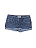 Abercrombie Solid Blue Denim Shorts Size 14 - photo 1