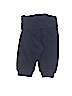 H&M 100% Polyester Solid Blue Fleece Pants Size Newborn - photo 2