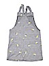 Ten Sixty Sherman Girls Floral Plaid Gray Overall Dress Size L (youth) - photo 2