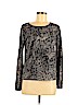 Jones New York Gray Long Sleeve Top Size M (petite) - photo 1