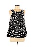 Theory 100% Cotton Black Sleeveless Blouse Size M - photo 1