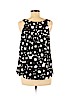 Theory 100% Cotton Black Sleeveless Blouse Size M - photo 2