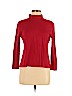 Westbound 100% Cotton Red Long Sleeve Turtleneck Size M (petite) - photo 1