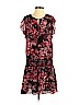 Parker 100% Polyester Burgundy Casual Dress Size S - photo 1