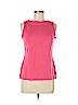 Talbots Outlet 100% Cotton Pink Sleeveless Top Size M (petite) - photo 1