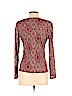 INC International Concepts 100% Polyester Burgundy Long Sleeve Top Size S - photo 2