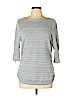 Apt. 9 Gray Pullover Sweater Size L - photo 1