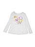 Justice Gray Long Sleeve Top Size 8 - photo 1
