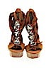 Bebe Brown Heels Size 8 1/2 - photo 2