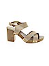 Shoedazzle Tan Heels Size 8 - photo 1