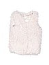 The Children's Place 100% Polyester Ivory Vest Size 4 - photo 1
