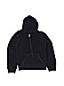 Old Navy 100% Polyester Black Zip Up Hoodie Size 5 - photo 1