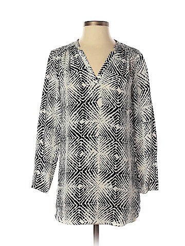 Amanda Uprichard 3/4 Sleeve Silk Top (view 1)