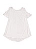 Justice White Sleeveless Top Size 8 - photo 2