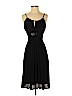 BCBGMAXAZRIA 100% Silk Black Cocktail Dress Size XS - photo 1