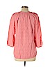 SONOMA life + style 100% Rayon Pink 3/4 Sleeve Blouse Size L - photo 2
