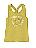 Gymboree 100% Cotton Graphic Green Tank Top Size 6 - photo 1