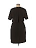 Banana Republic 100% Polyester Black Casual Dress Size 14 - photo 2