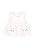 Gymboree 100% Cotton Graphic White Short Sleeve Top Size 6-12 mo - photo 1