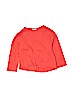 Zara 100% Cotton Solid Orange Pullover Sweater Size 9 - photo 1