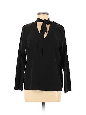 Cuyana Long Sleeve Silk Top (view 1)