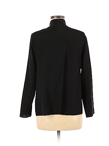 Cuyana Long Sleeve Silk Top (view 2)