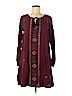 THML Burgundy Casual Dress Size M - photo 1