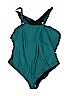 Swimsuits for all Teal One Piece Swimsuit Size 30 - photo 2