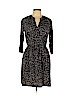 Collective Concepts Black Casual Dress Size L (petite) - photo 1