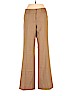 Theory Tan Wool Pants Size 2 - photo 1