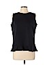 Calvin Klein Black Sleeveless Top Size L (petite) - photo 1