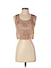 Forever 21 Tan Sleeveless Blouse Size S (petite) - photo 1