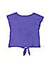The Children's Place 100% Cotton Graphic Purple Short Sleeve Top Size 4T - photo 2