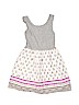 Gap Kids 100% Cotton Print Gray Dress Size 4 - 5 - photo 2
