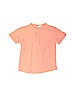 Zara Baby Solid Pink Short Sleeve Henley Size 3 - 4 - photo 1