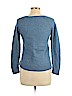 Ann Taylor LOFT Blue Pullover Sweater Size L (petite) - photo 2
