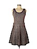 Ann Taylor Brown Cocktail Dress Size M (petite) - photo 1