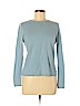 Ann Taylor 100% Cashmere Blue Cashmere Pullover Sweater Size M - photo 1