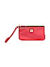 Dooney & Bourke 100% Leather Red Leather Wristlet One size - photo 1