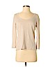 New York & Company Tan Silk Pullover Sweater Size S - photo 1