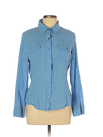 Jones New York Sport Long Sleeve Button-Down Shirt (view 1)