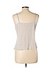Diane von Furstenberg 100% Silk Ivory Sleeveless Silk Top Size 12 - photo 2