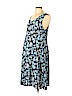 Old Navy - Maternity 100% Rayon Blue Casual Dress Size XL - photo 1