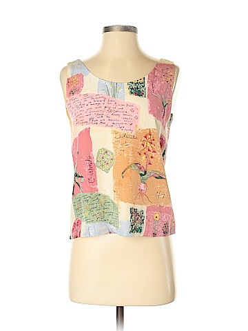 Doncaster Sleeveless Silk Top (view 1)
