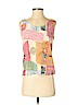 Doncaster 100% Silk Pink Sleeveless Silk Top Size XS - photo 1