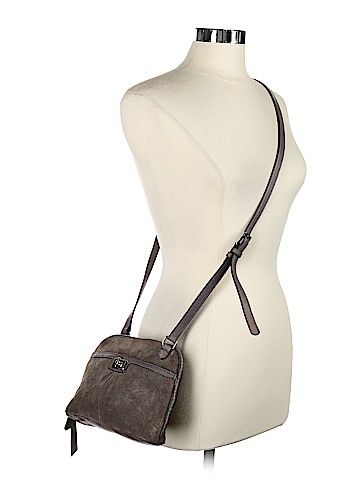 B Makowsky Leather Crossbody Bag (view 2)