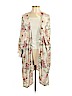 Charming Charlie 100% Viscose Ivory Kimono Size L - photo 1