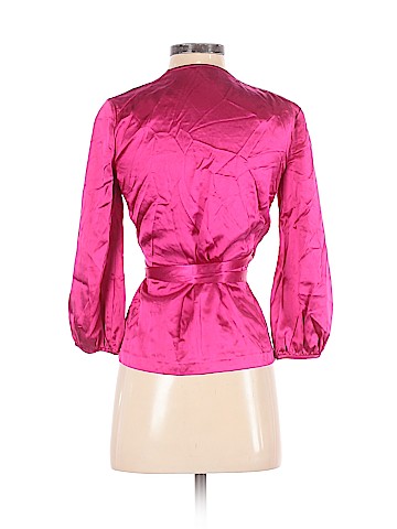 Diane von Furstenberg 3/4 Sleeve Silk Top (view 2)