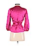 Diane von Furstenberg 100% Silk Pink 3/4 Sleeve Silk Top Size 4 - photo 2